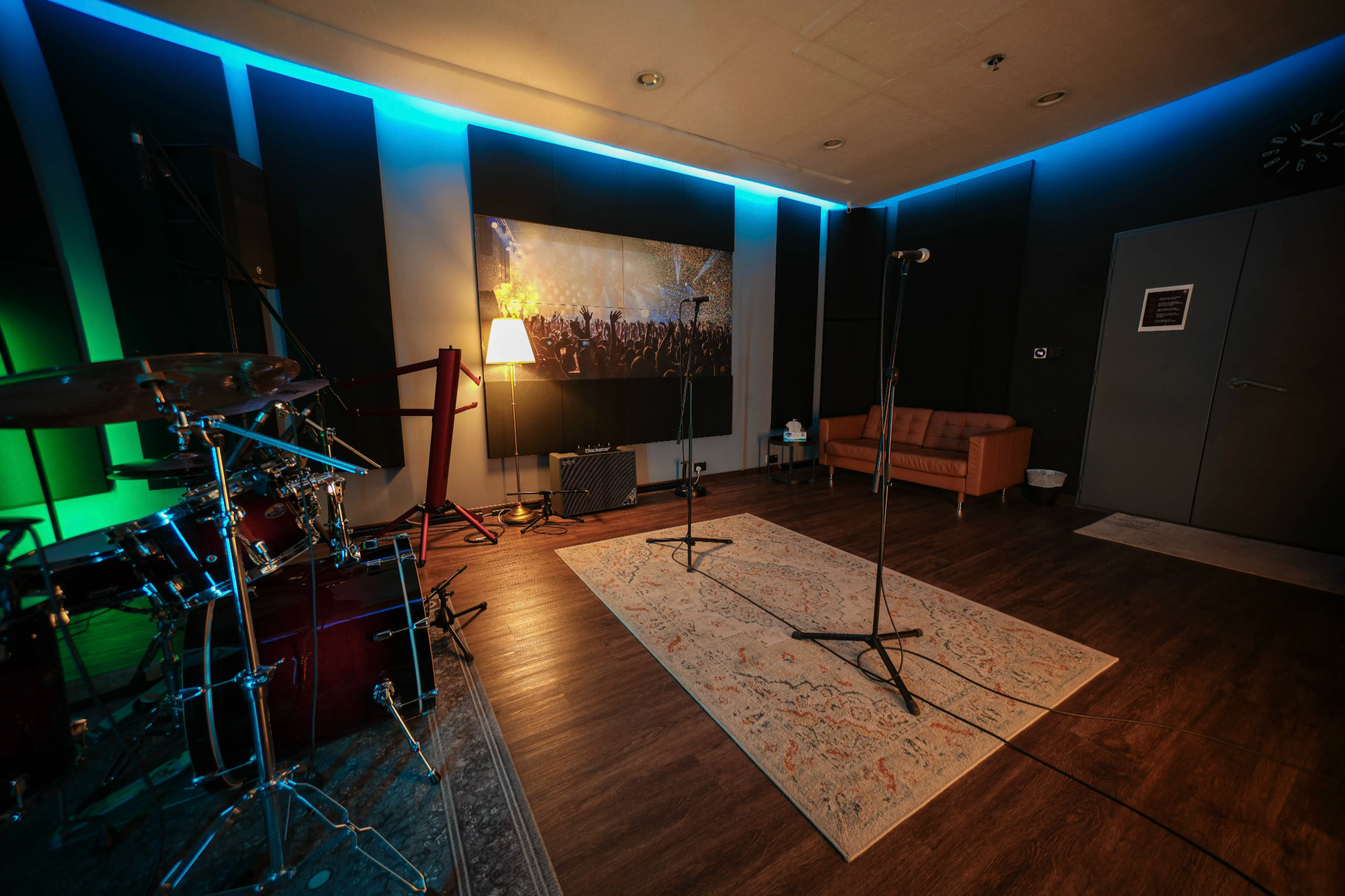 Custom creative music and recording space